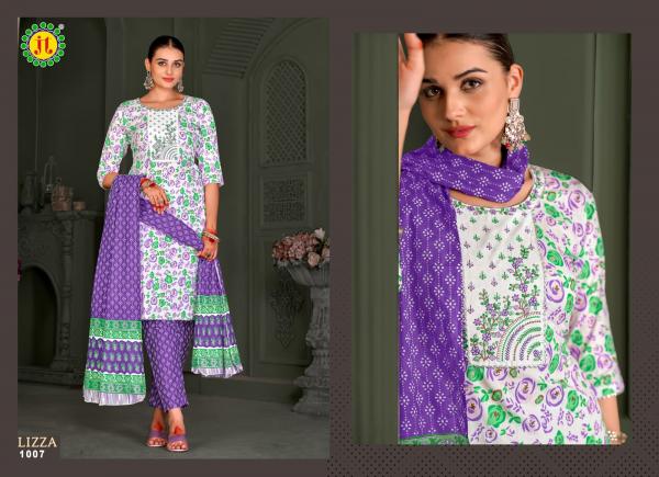 Jt Lizza Ready Made Lawn Cotton Dress Collection